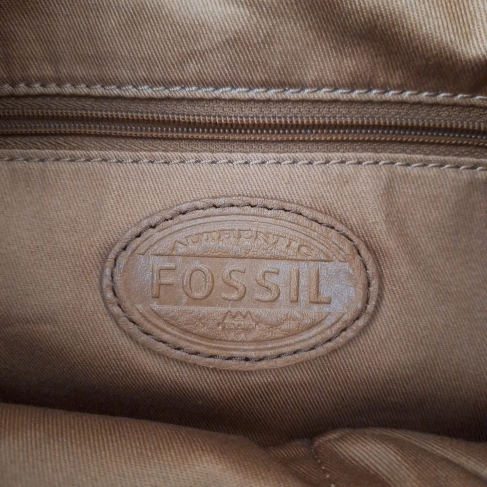 RARE Fossil Women's Karli Leather Large Hobo Bag Purse Multicolor NEAR MINT